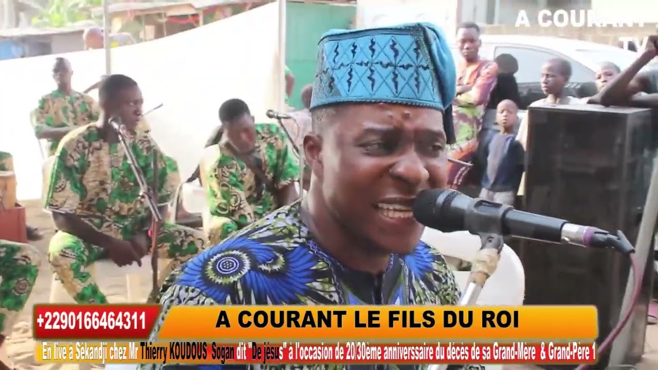 A courant le fils du roi en live chez Mr Thierry Koudous sogan