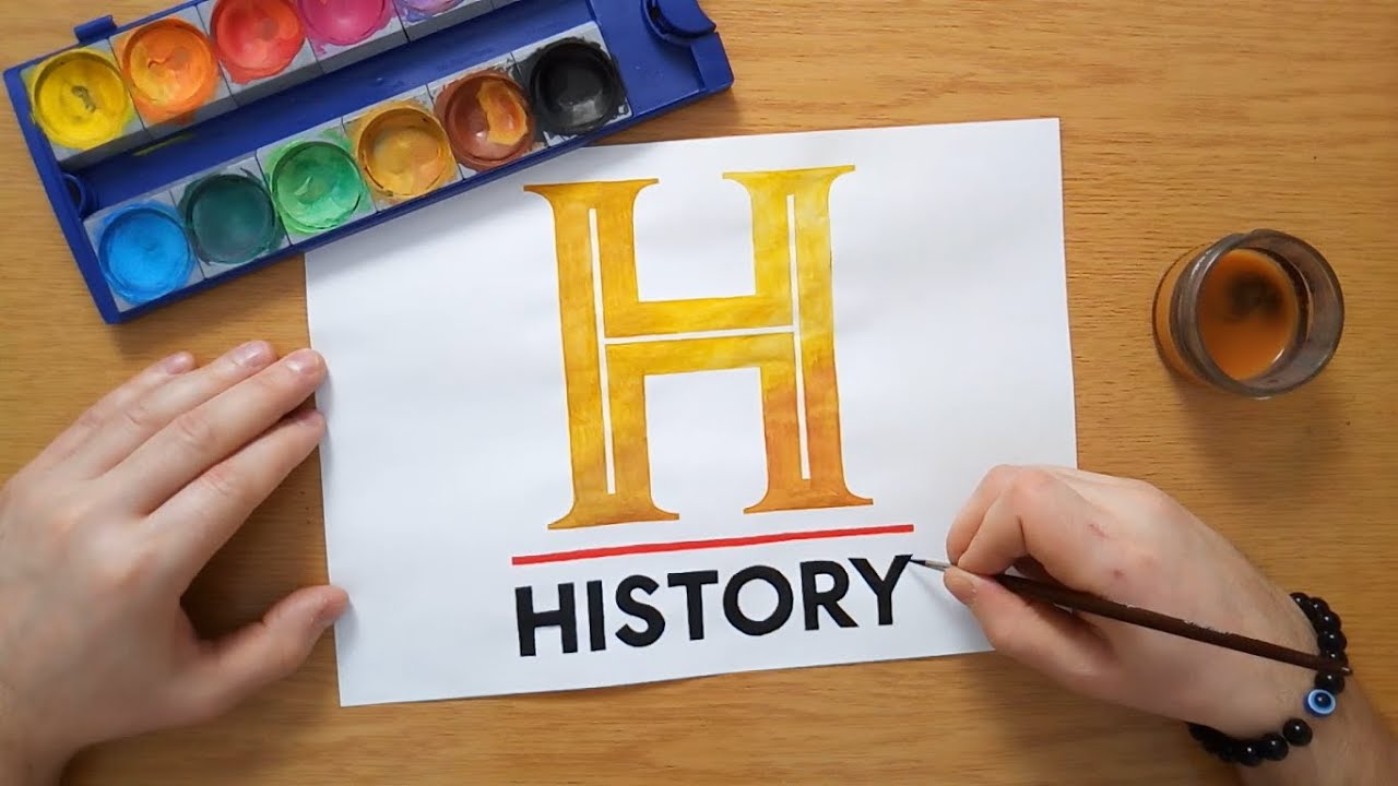How to draw the HISTORY Channel logo