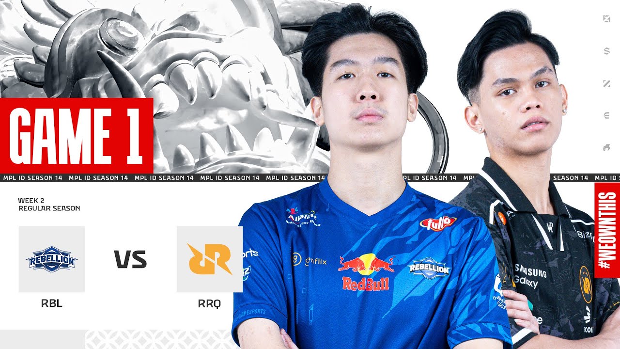 REBELLION ESPORTS vs RRQ HOSHI | Regular Season Week 2 Day 1 | Game 1 | 