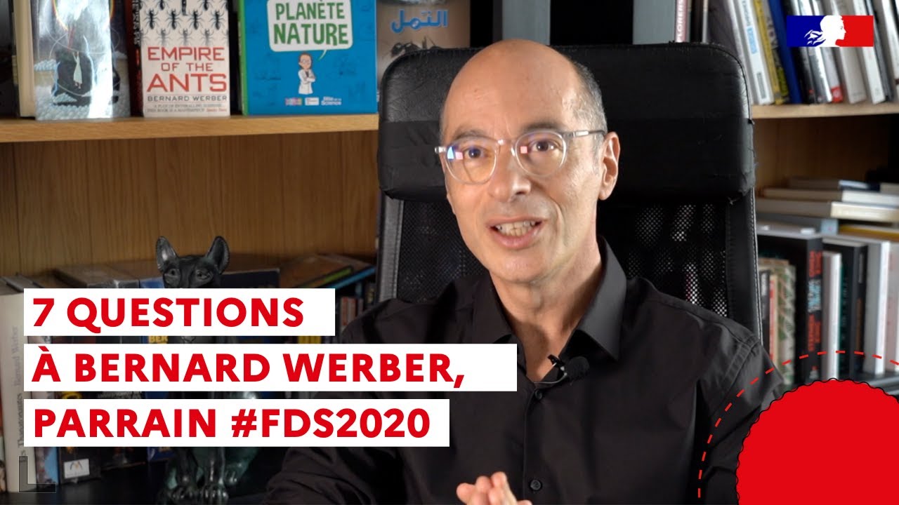 7 questions &agrave; Bernard Werber, parrain de la F&ecirc;te de science 2020