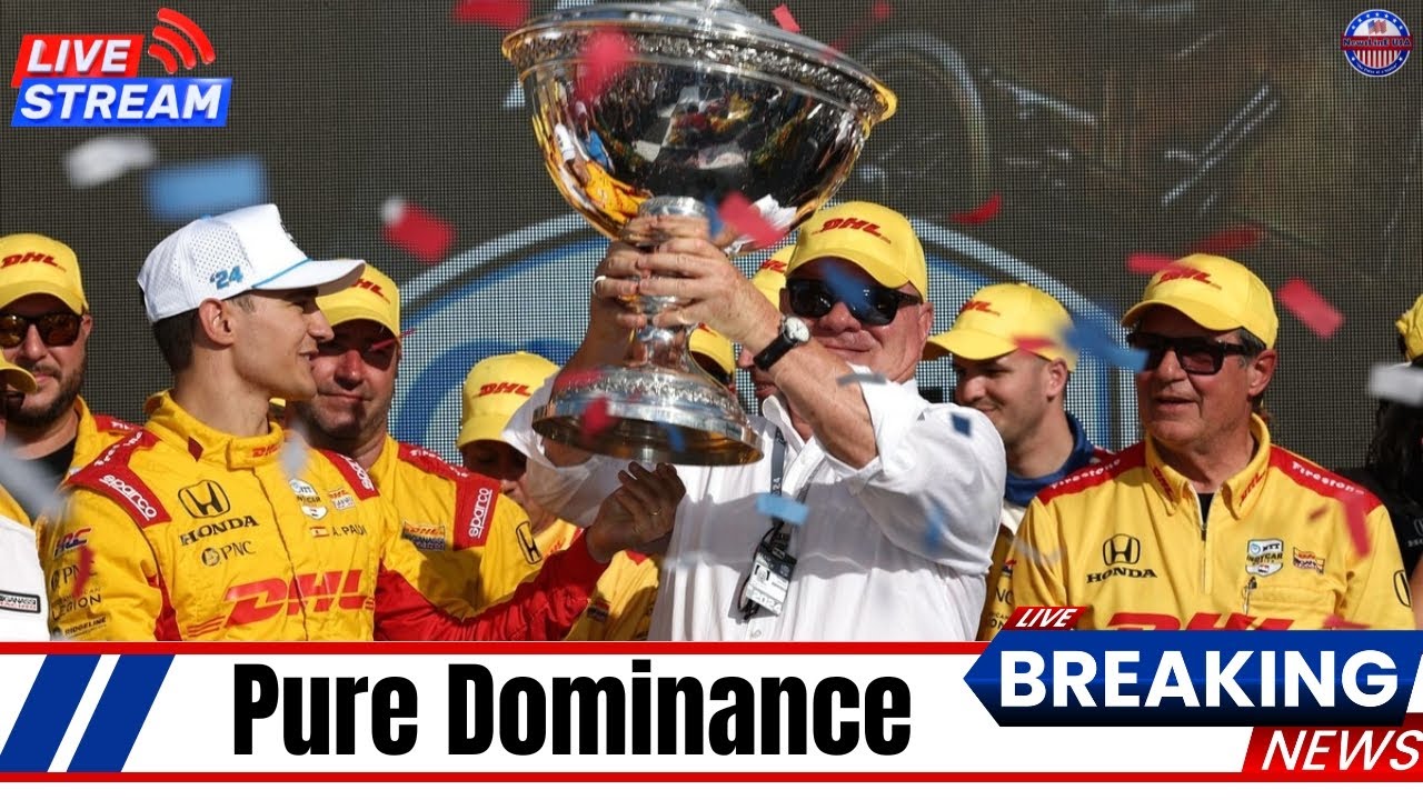 Алекс Палоу провел потрясающий сезон IndyCar, который войдет в историю! 🔴 Прямая трансляция срочн...