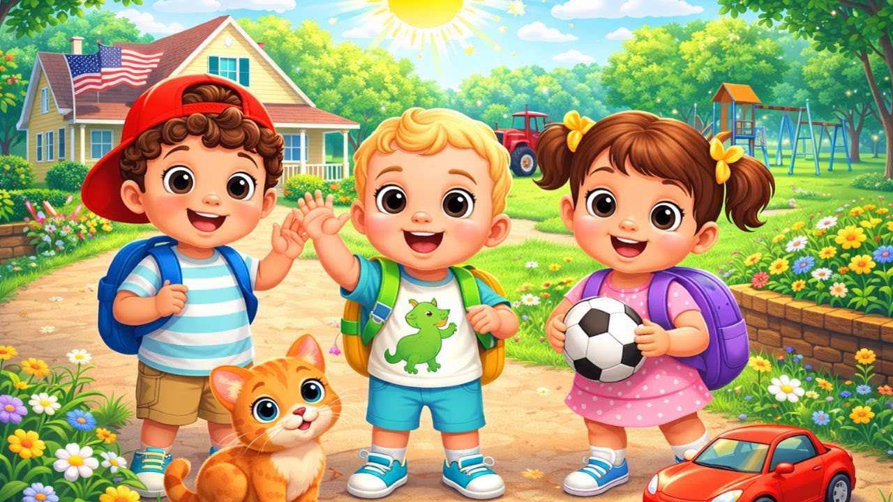 “Let’s Play Together! | Fun Nursery Rhyme for Kids”
