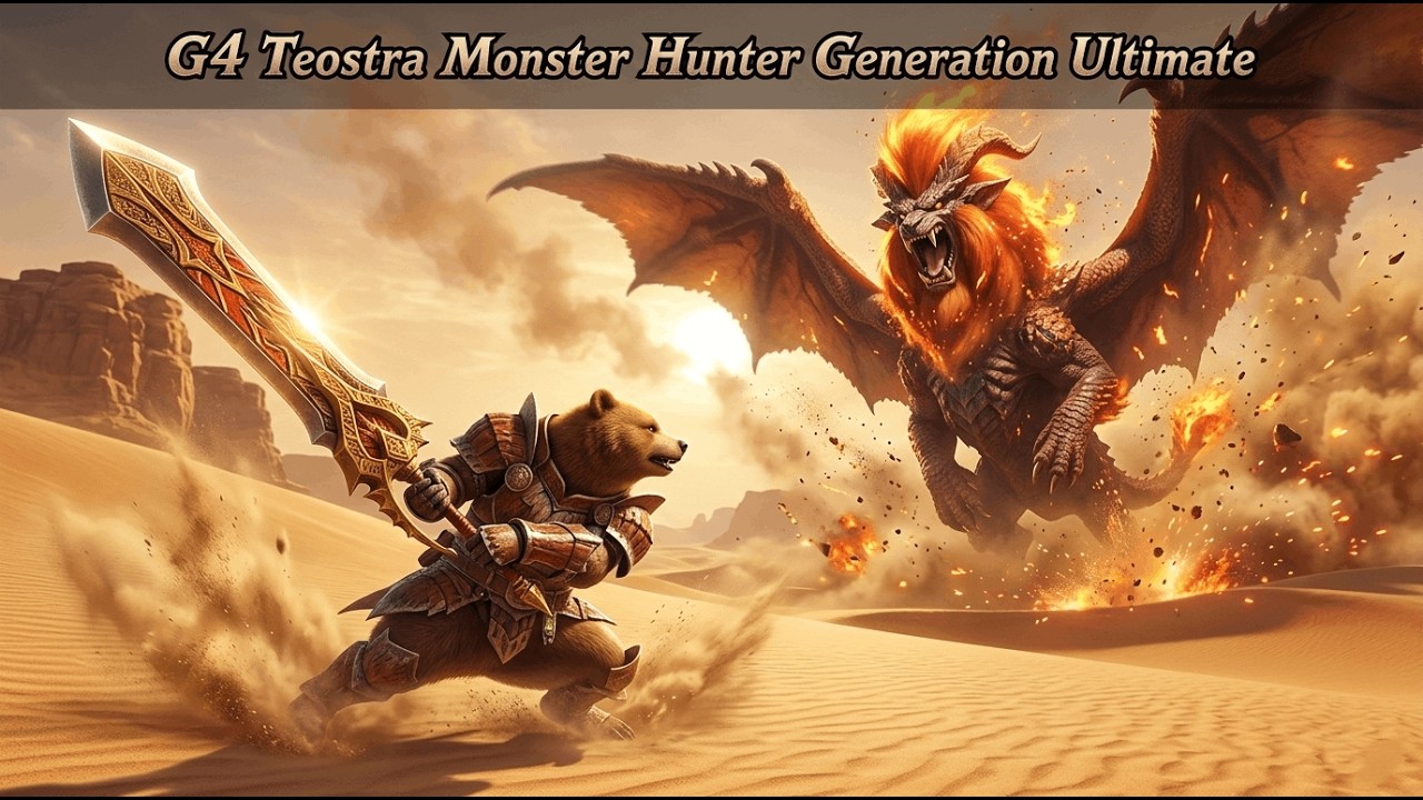 G4 Teostra Monster Hunter Generation Ultimate