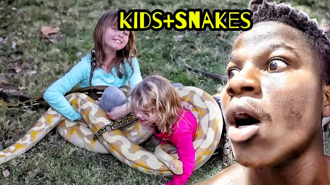This Family lives With Snakes As Pets 