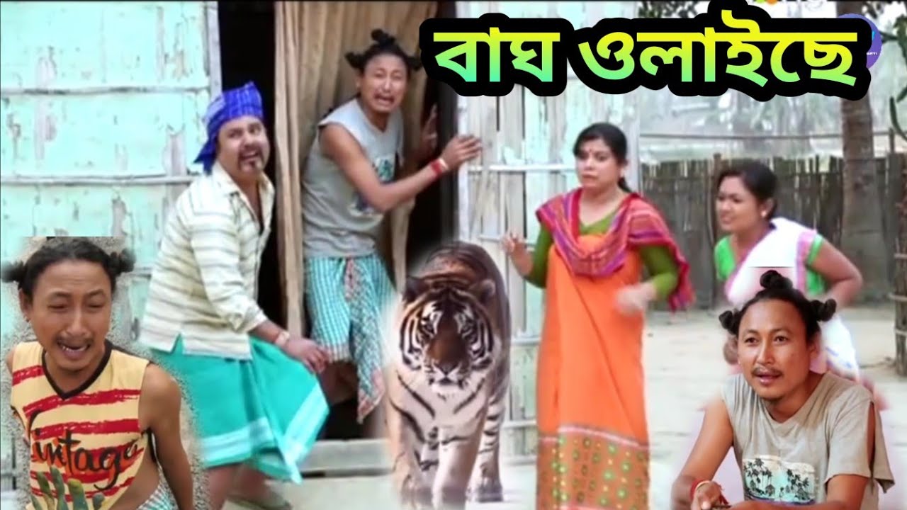 বাঘ ওলাইছে || Bipul Rabha Comedy || Oi khapla 187 || Assamese Mix MasTi