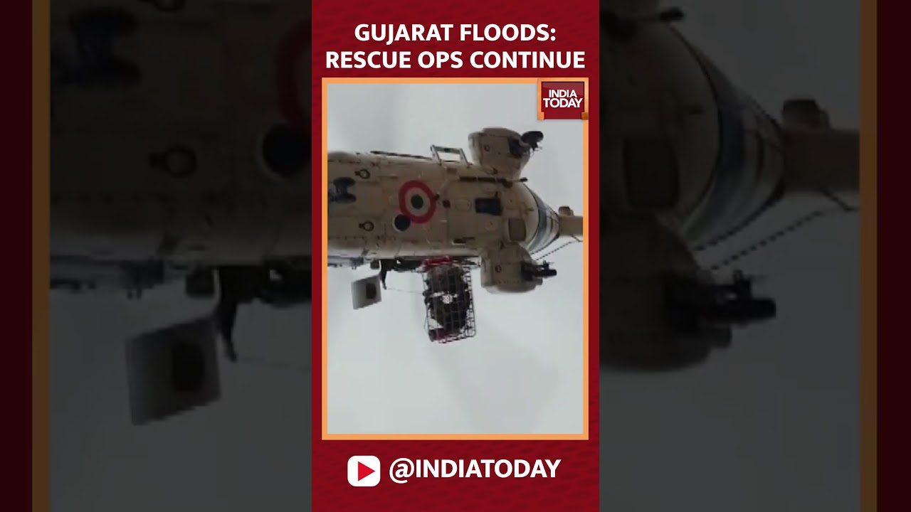 Gujarat Floods: Many People Airlifted From Flooded Areas In Dwarka And Porbandar