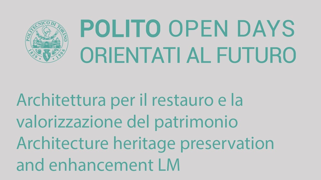 🇬🇧 Architecture heritage preservation and enhancement