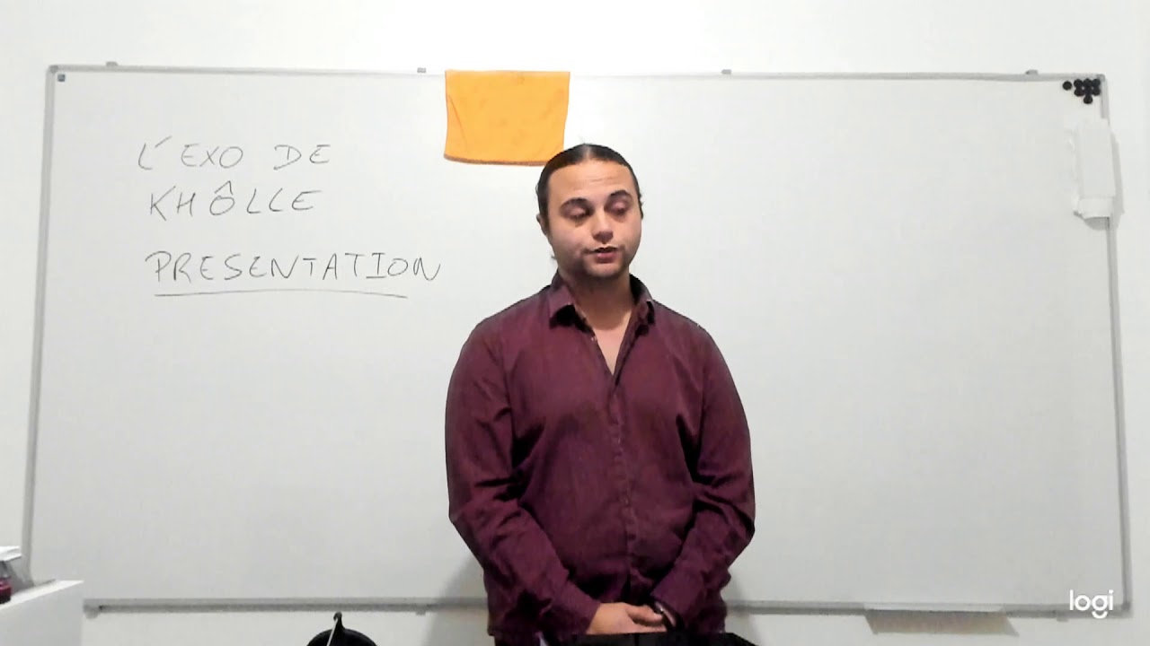 L'EXO DE KHÔLLE - Présentation