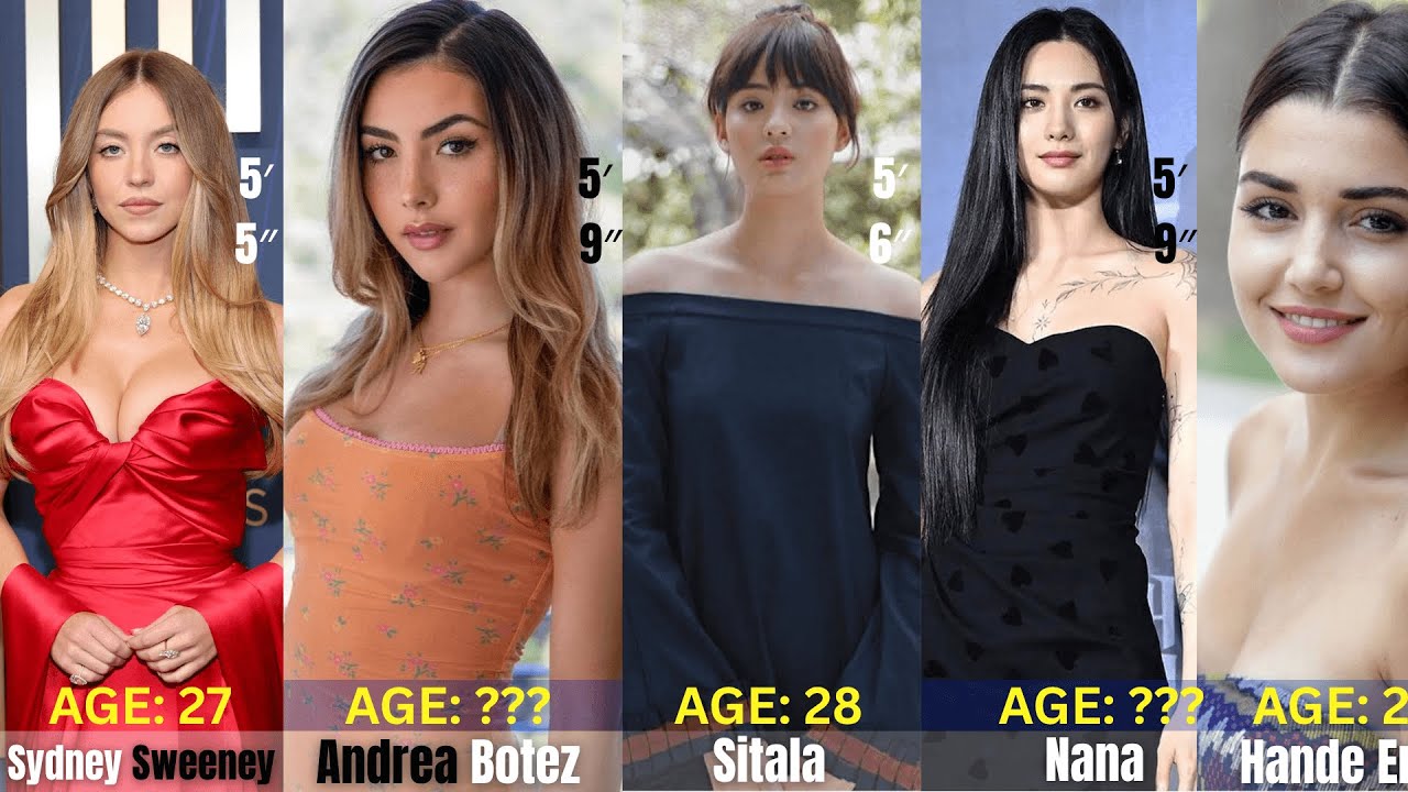 World&rsquo;s 100 Most Beautiful Women 2025 🌍 | IMDb Global Beauty Ranking