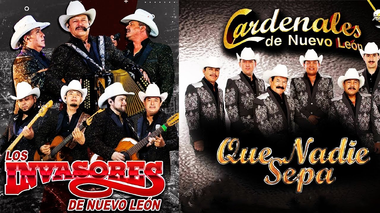 LOS INVASORES DE NUEVO LEON Y CARDENALES DE NUEVO LEON 🔥 NORTEÑAS VIEJITAS CLASICAS INOLVIDABLES