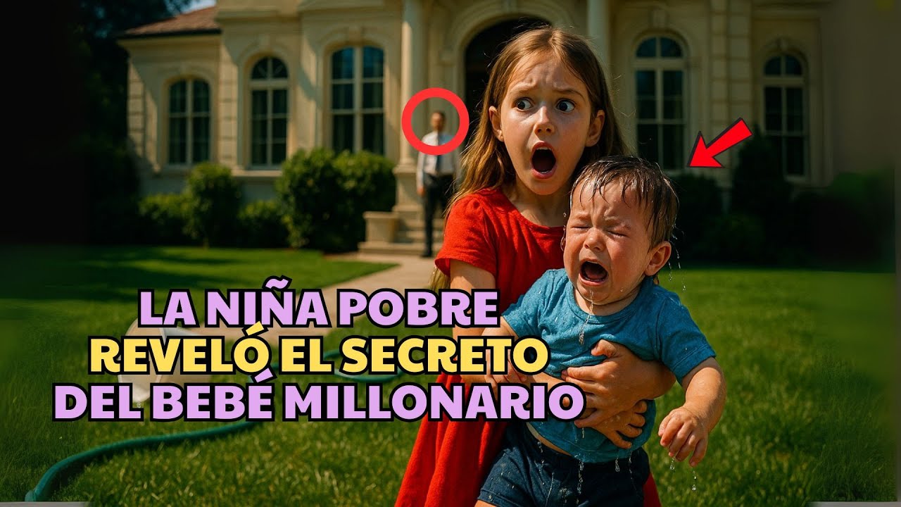 El multimillonario no entendía el llanto de su bebé — hasta que una niña pobre reveló la verdad.