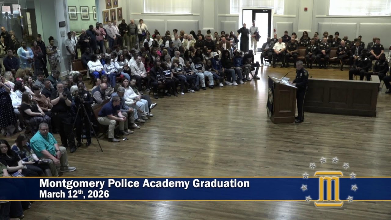 Montgomery Police Academy Graduation (March 12, 2026)