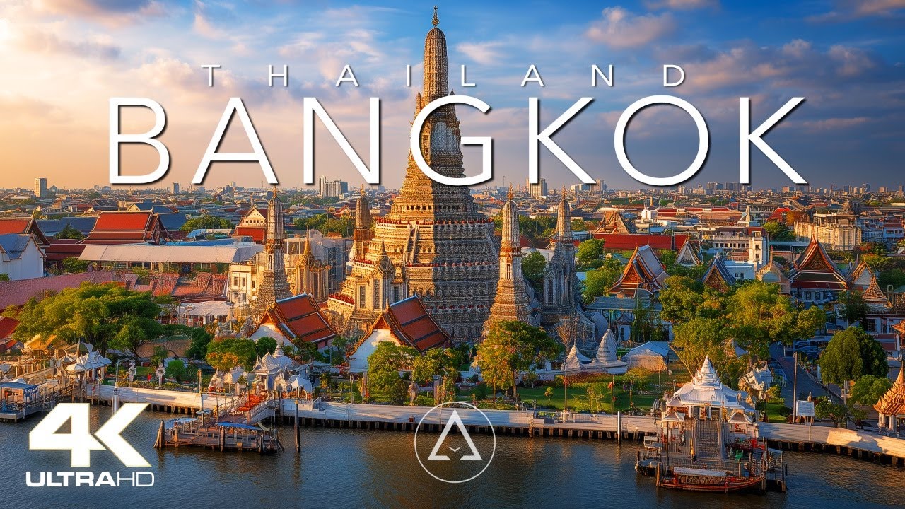 Bangkok, Thailand from Above — A Cinematic City Journey