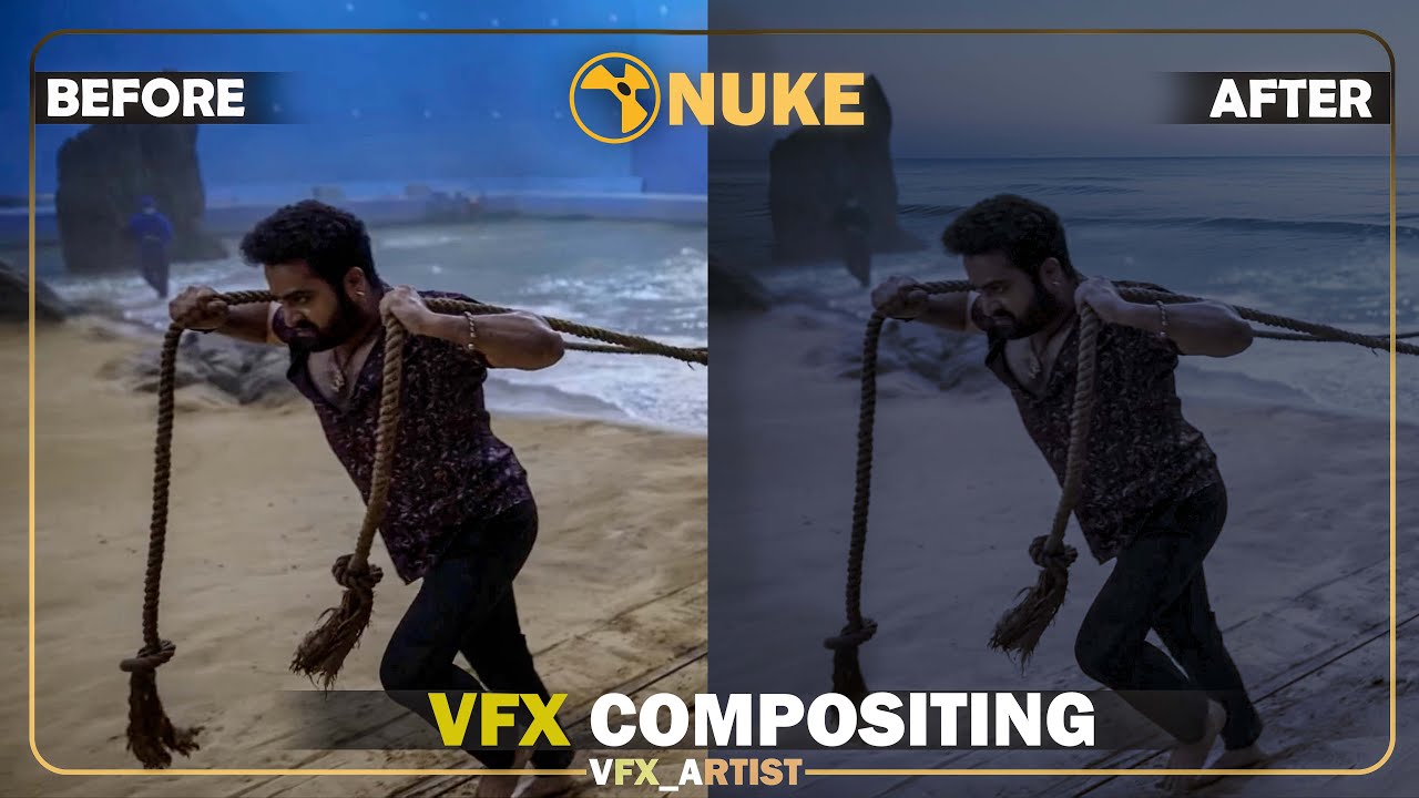 Easy Blue Screen Keying in Nuke |  Compositing Tutorial for VFX Artists | @VFXARTIST_29