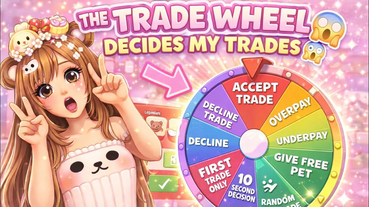THIS TRADING WHEEL DECIDES MY TRADES ( WIILL I GET SCAMMED?!?)