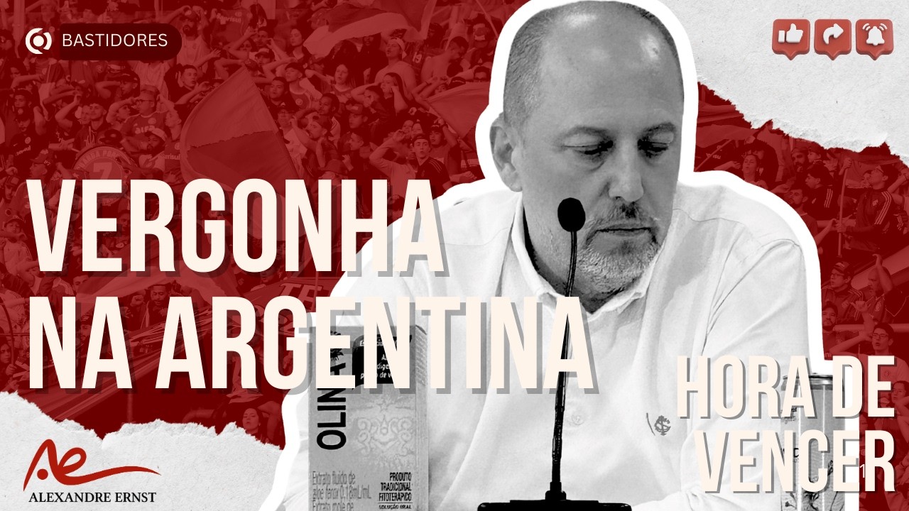 🔴⚪️INTER: REFORÇO ESCALADO? | NOVA VERGONHA NA ARGENTINA | HORA DE VENCER NO BRASILEIRÃO
