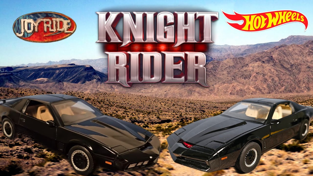 KITT joyride VS hot wheels elite 1/18 knight rider