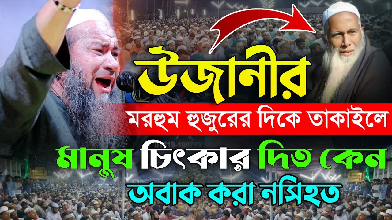 উজানীর মরহুম হুজুরের দিকে তাকিয়ে চিৎকার দিত কেন। মাওলানা এহতেরামুল হক উজানী। Ehteramul Hoqe Ujani 