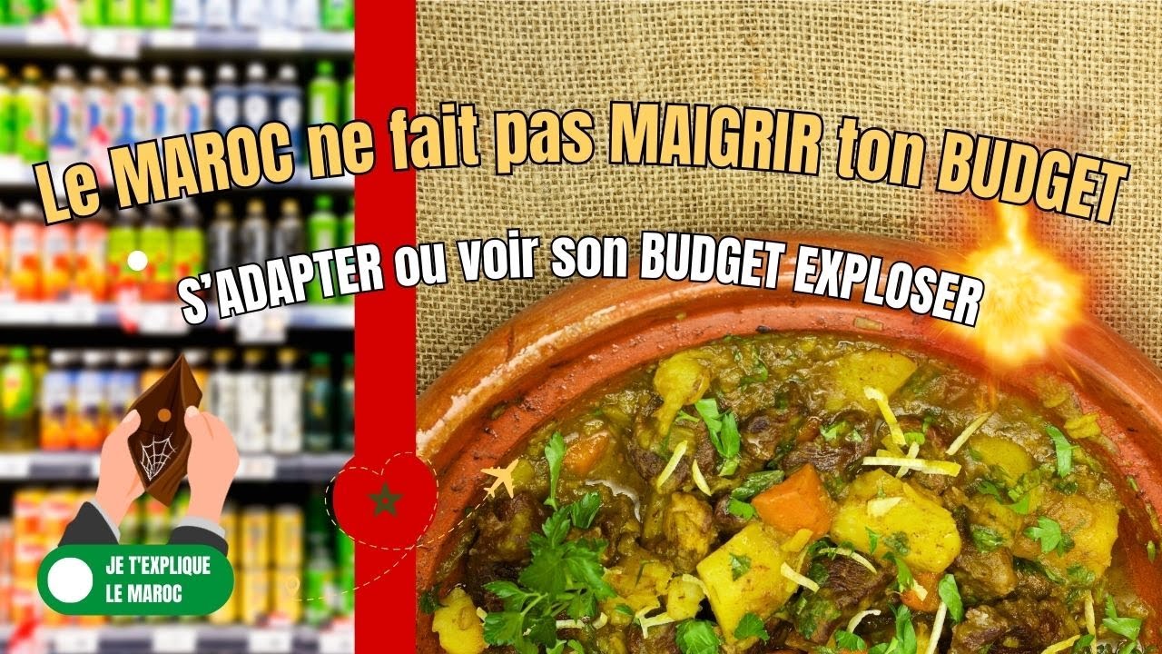 🥖❌ Vivre au Maroc sans changer ses habitudes : le PIÈGE du budget ALIMENTAIRE