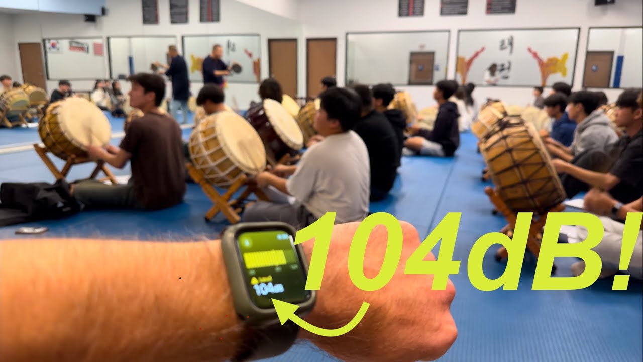 This is how 104dB😮 Doodream Samulnori drumming sounds like! | 3D Binaural Audio 🎧