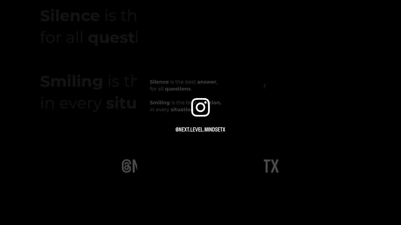 #Silence