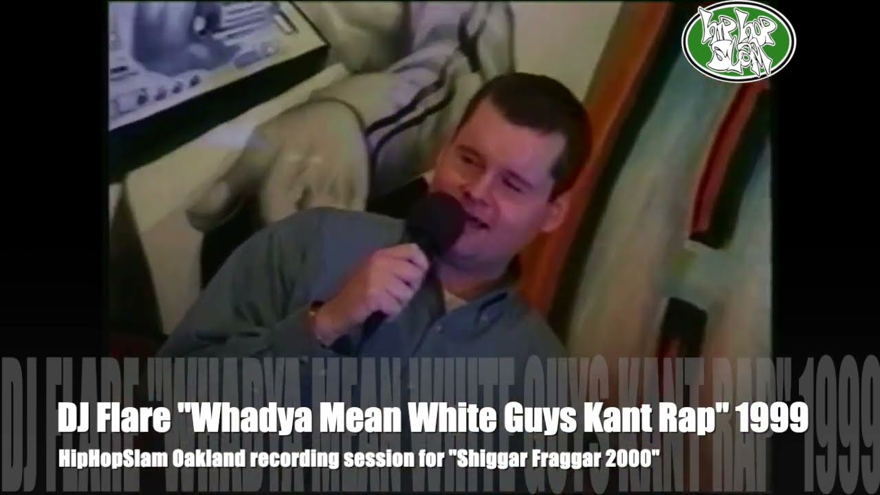 DJ Flare rapping (1999 HipHopSlam)