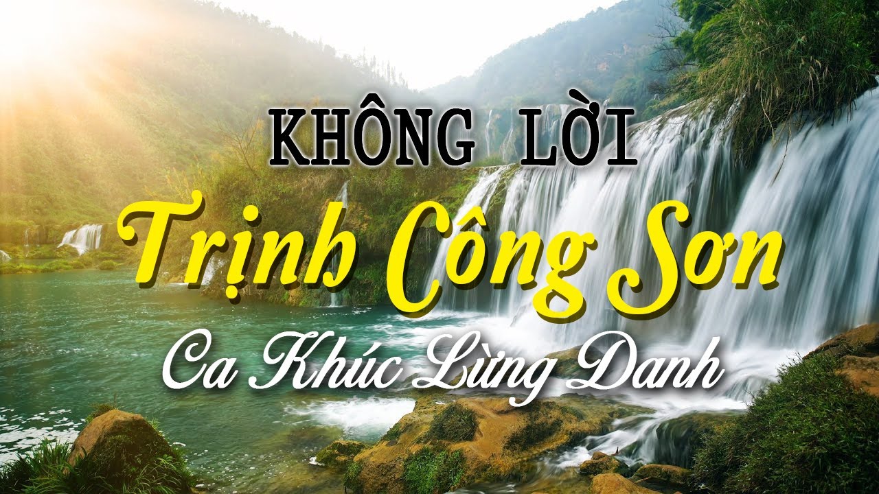 Nhạc Không Lời TRỊNH CÔNG SƠN Những Ca Khúc Lừng Danh, Hòa Tấu Guitar Saxophone Êm Và Sâu