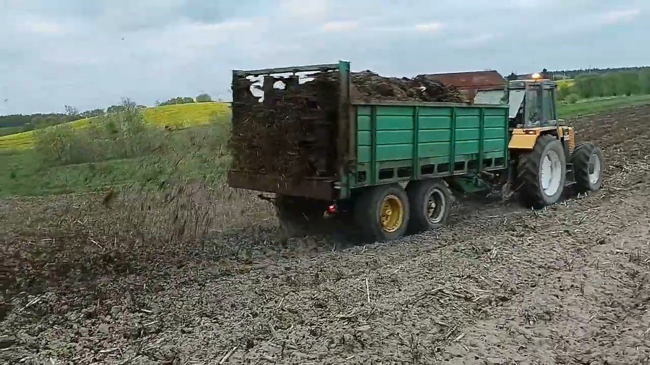 🚜 akcja obornik 🚜 renault 133.14🔥 Renia ma co robić 🔥