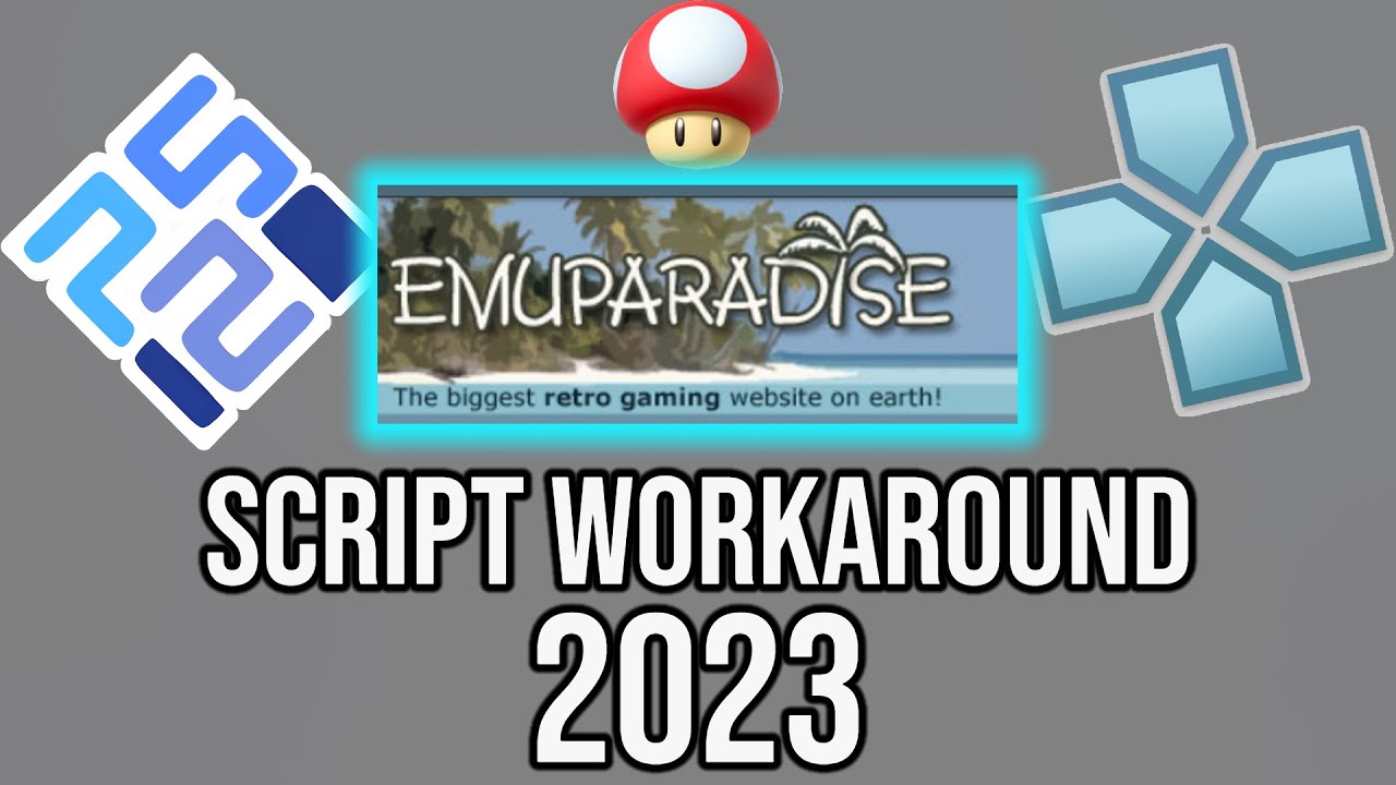 EMUPARADISE Script Workaround 2023  - Fix Download Links For ROMS and ISO's