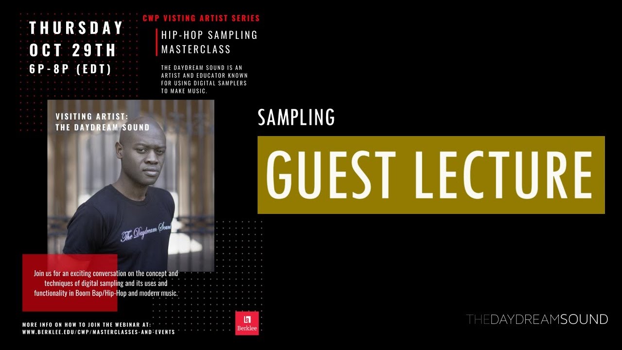 Digital Sampling Technology - Berklee College of Music Guest Lecture