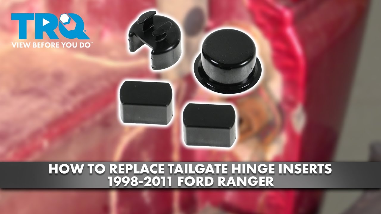 How to Replace Tailgate Hinge Inserts 1998-2011 Ford Ranger
