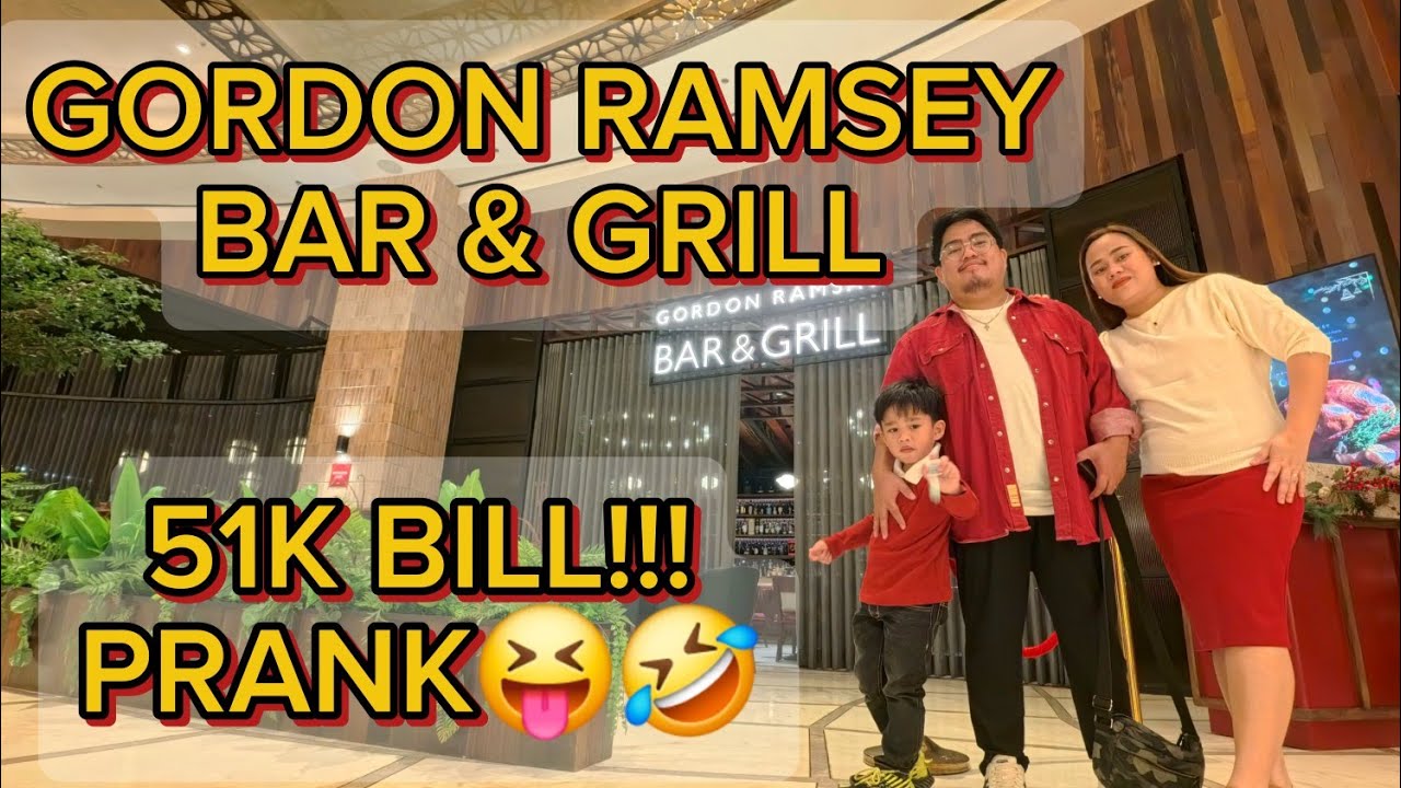 GORDON RAMSEY BAR & GRILL, 51K BILL PRANK