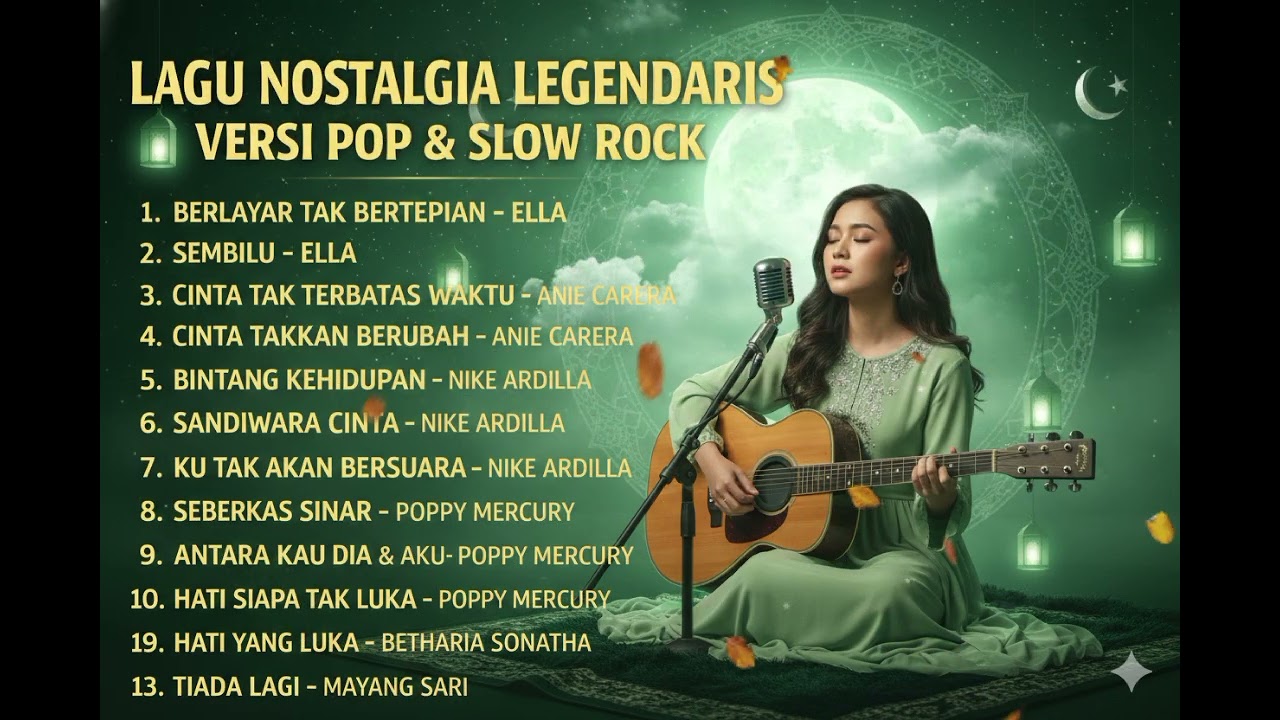 KUMPULAN LAGU NOSTALGIA POP & SLOW ROCK | LAGU INDONESIA TERBAIK #classichits #90smusic #Lagu90an​​​