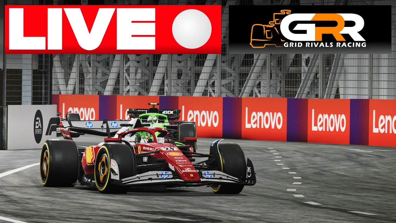 [F1 25] Grid Rivals Racing 2025-26 | R10 | Singapore GP League Race
