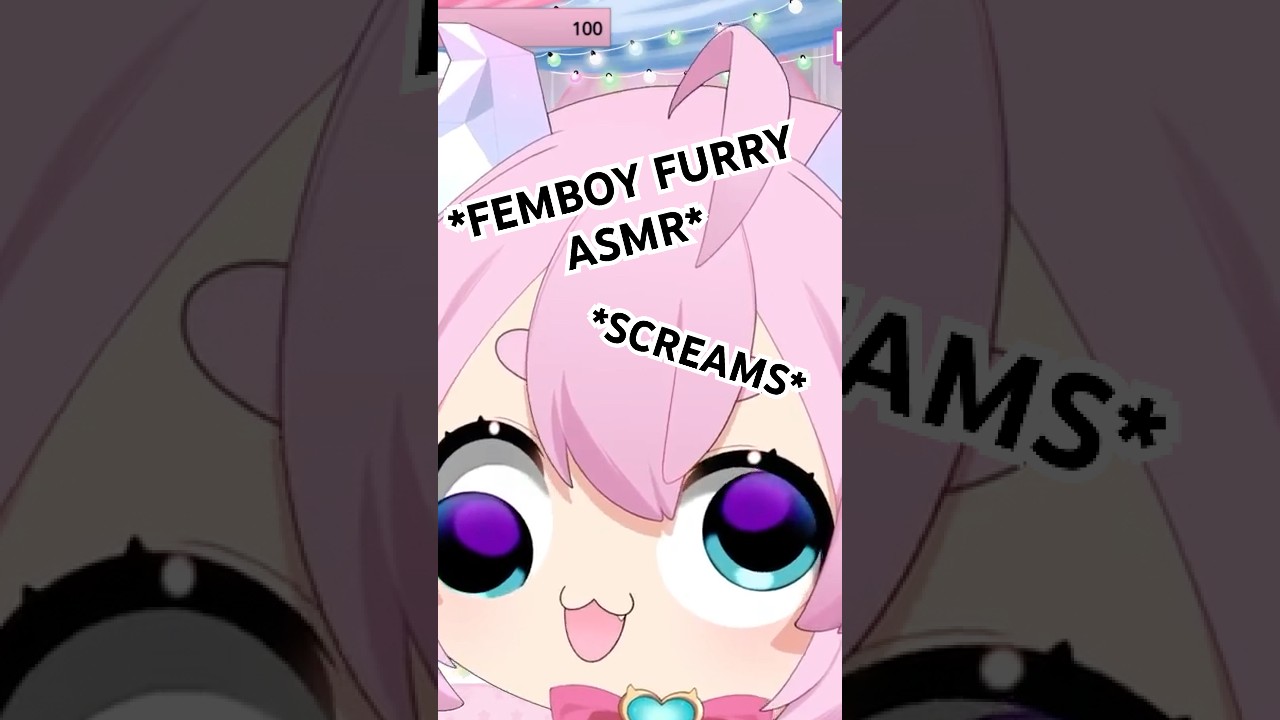 Chibi смотрит FEMBOY FURRY ASMR... #шорты #чибидоки #vtuber