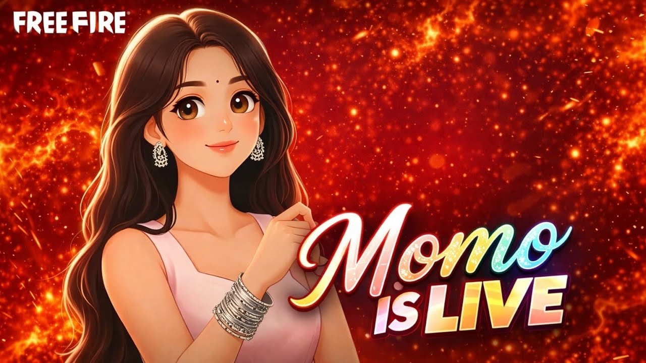 MOMO IS LIVE🥳❤️🎉 | MOMO GAMING | #freefire #ff #girl #gaming #live #garena