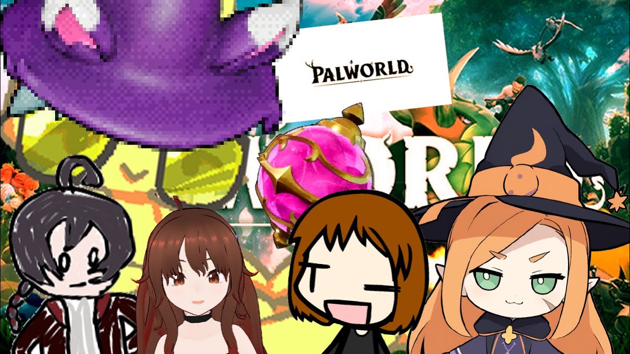 Pal-ing around with My Pals in Palworld private island WITH FRIENDS !