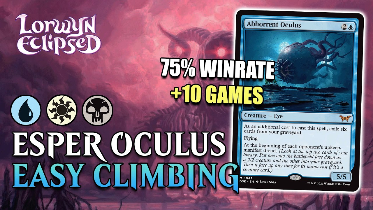 💧💀☀️ ESPER OCULUS WITH EMPTINESS IS CRUSHING THE LADDER | MTG ARENA Standard ECL Lorwyn ECLIPSED