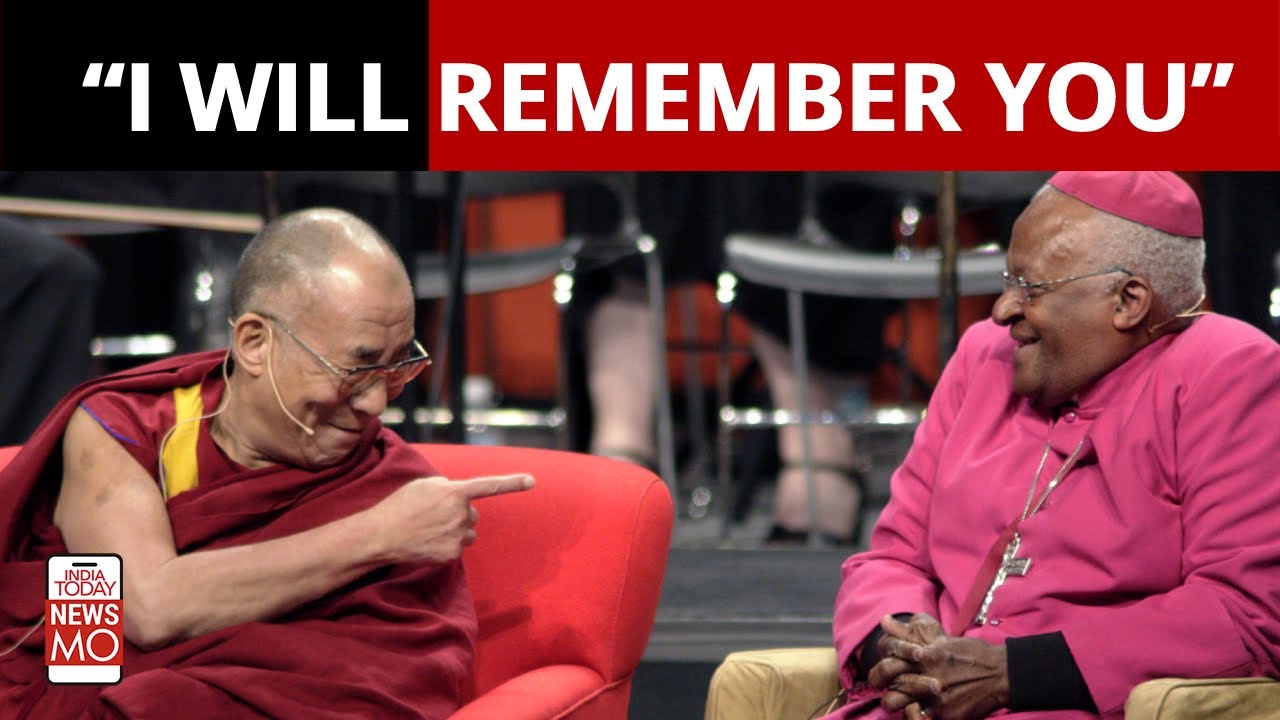 Desmond Tutu's Video With Dalai Lama Shows Their Incredible Friendship Bond | NewsMo