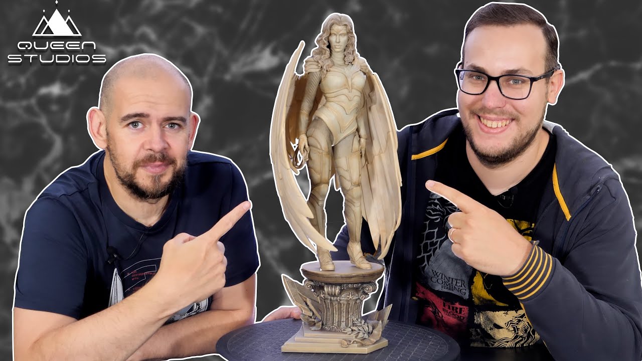 Une Statue MEMORIAL Museum Pour Wonder Woman Chez Queen Studios !