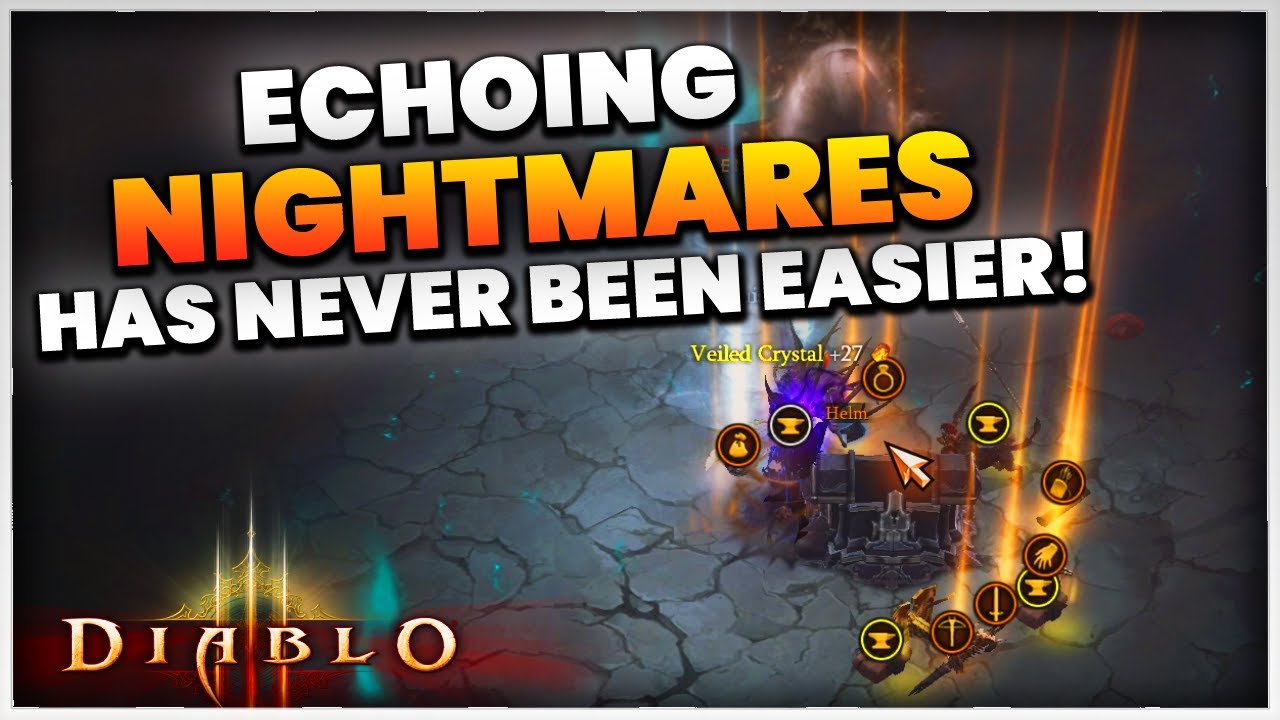 Diablo 3 Echoing Nightmare Strategy for Whispering Atonements Season 27! (THIS IS SO EASY!)