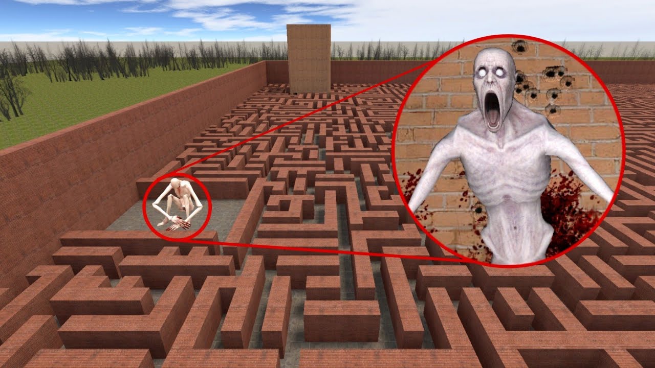 THE SCARIEST SCP-096 CHASE IN GARRY’S MOD