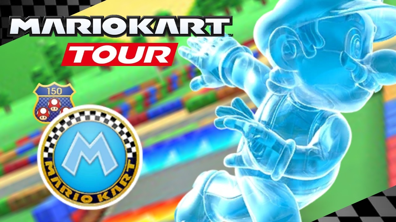 Mario Kart Tour Mario Tour Ice Mario Cup Gameplay 