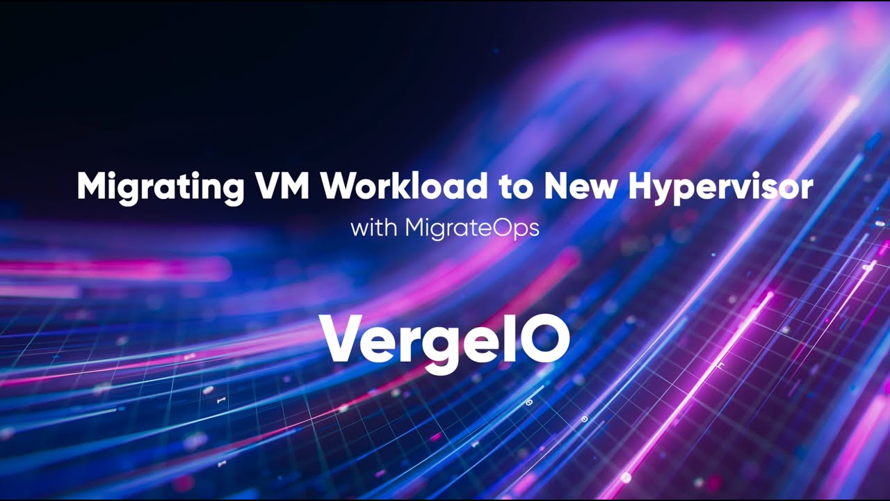 VMware to Verge IO with Cirrus Migrate Cloud | Automated Hypervisor Migration | 5 Minutes