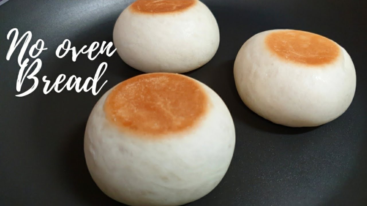 NO OVEN BREAD |NO OVEN BUNS l FRYING PAN BREAD |  Pinoy juicy bites
