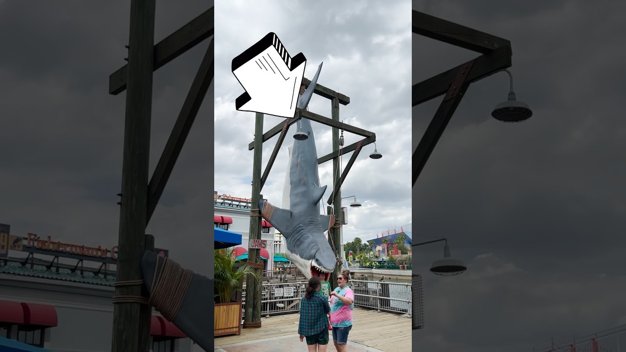 Jaws 🦈 Hidden Gems at Universal Orlando