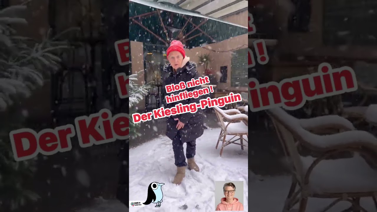 Vorsicht bei Glatteis 