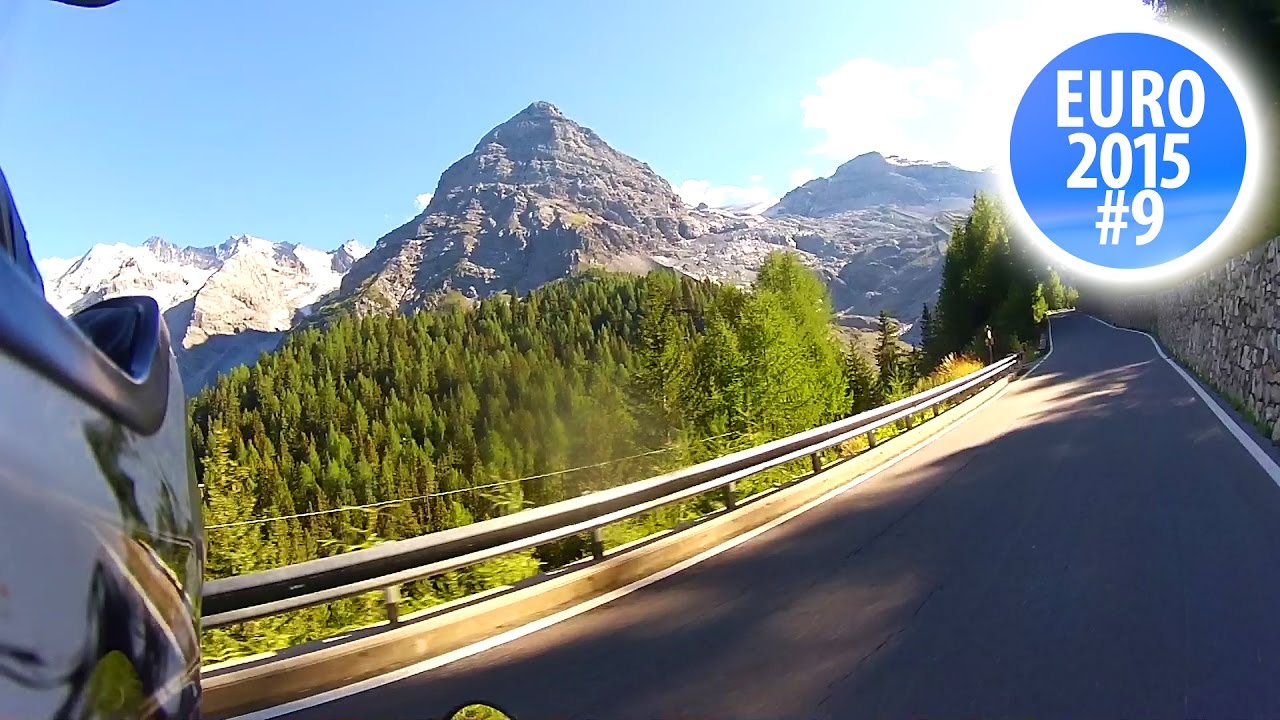 Stelvio Pass Motorrad KTM 690 SMC Ostrampe - Euro Tour 2015 #9