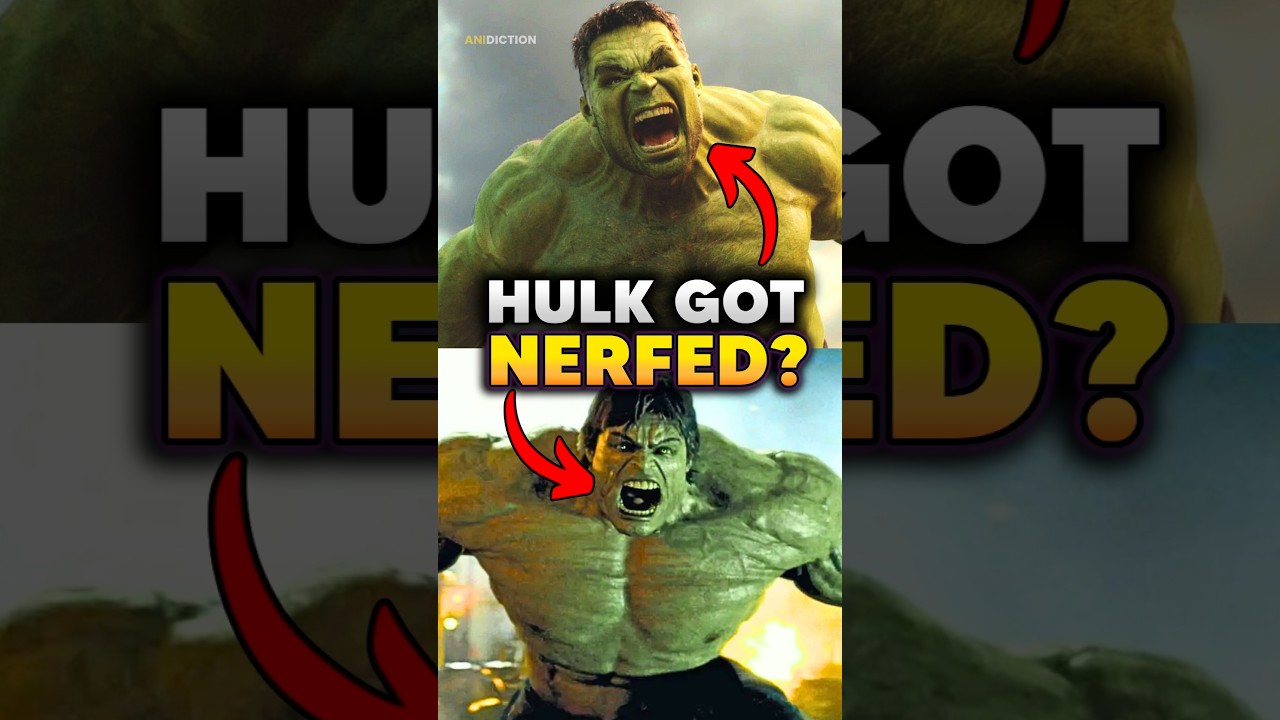 Top 3 Differences Between Incredible Hulk & MCU Hulk! #hulk