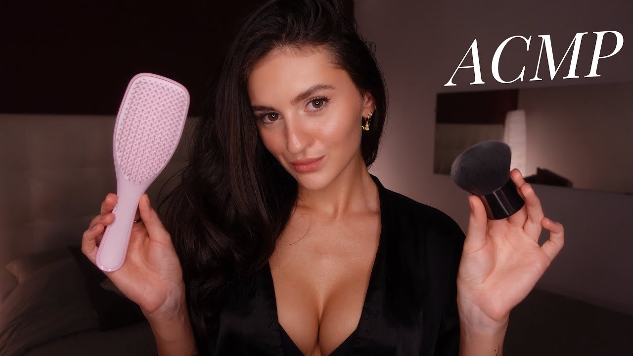АСМР | Ты опаздываешь на свидание? Накрашу тебя 💄
